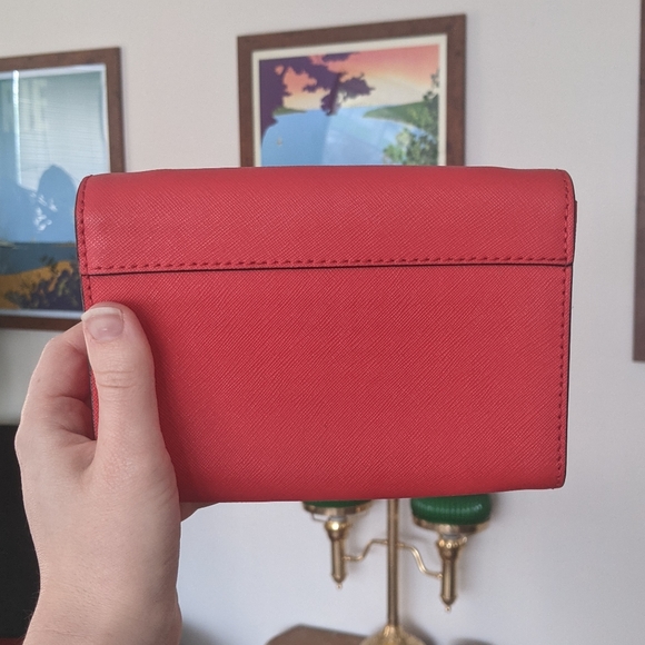KATE SPADE | Red Red Clutch ✨ PERFECT CONDITION✨ - Picture 2 of 5